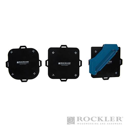 Corner Radius Routing Templates 4pce 1/8 - 1' Radii 405985 - Image 4