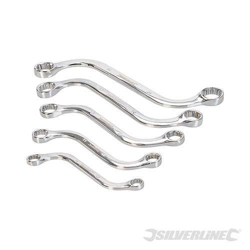 S-Type Obstruction Spanner Set 5pce 10 - 19mm 410406 - Image 3