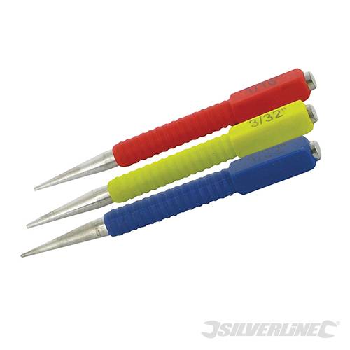 Nail Punch Set 3pce 3pce 412456