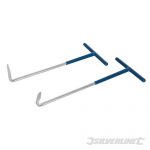 Silverline Exhaust Rubber Ring Tool Set 2pce 210mm 417370