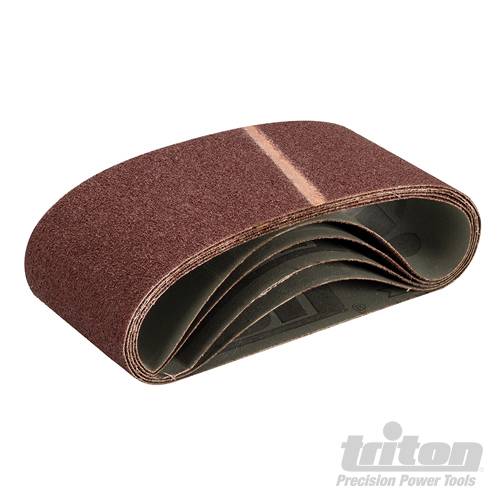 Triton Sanding Belt 100 x 560mm 5pk 40 Grit 426427