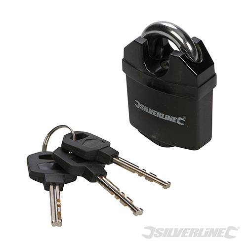 Silverline Close Shackle Padlock 50mm 427623
