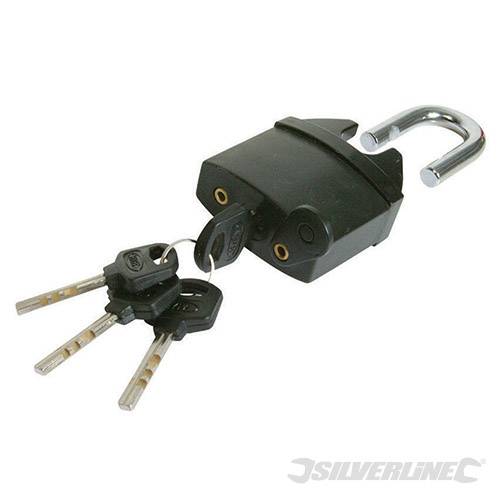 Silverline Close Shackle Padlock 50mm 427623 - Image 2