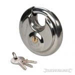 Stainless Steel Disc Padlock 90mm 436750
