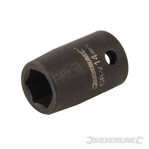 Impact Socket 1/2" Drive 6pt Metric 464052