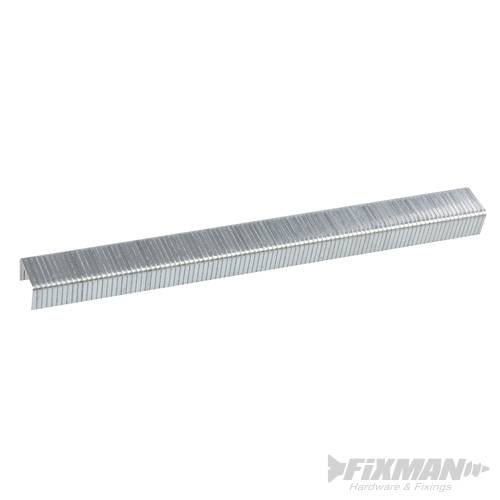10J Galvanised Staples 5000pk 11.2 x 8 x 1.17mm 470282 - Image 2