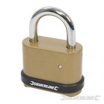 Zinc Alloy Combination Padlock 4-Digit 50mm 472645