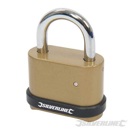 Zinc Alloy Combination Padlock 4-Digit 50mm 472645