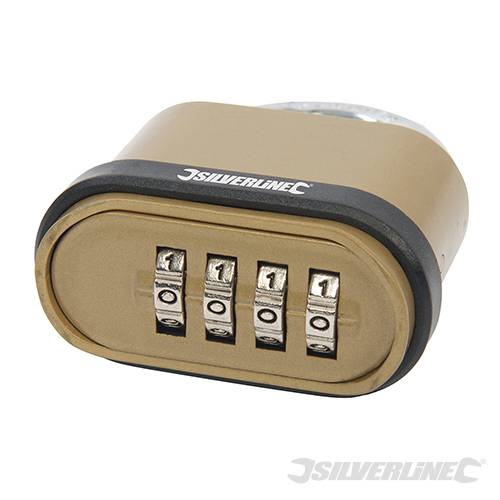 Zinc Alloy Combination Padlock 4-Digit 50mm 472645 - Image 2