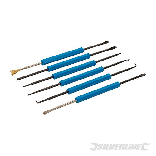 Silverline Soldering Aid Kit 6pce 485232