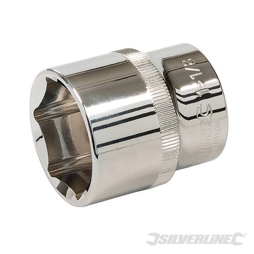 Silverline Socket 1/2" Drive 6pt Imperial 1-1/8" 486935