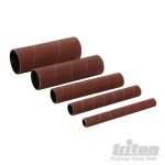 Aluminium Oxide Sanding Sleeves 5pce TTSS80G5PK Sanding Sleeves 5pce 80G 499195