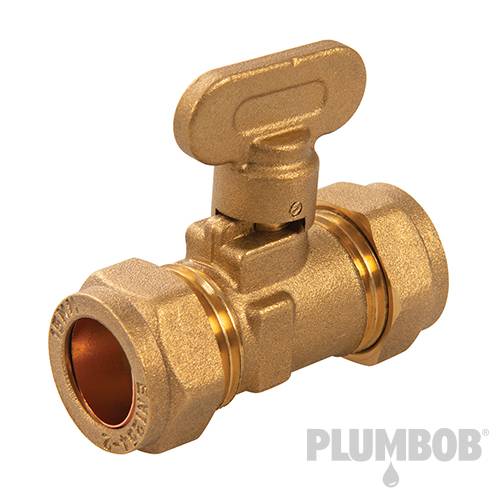 Plumbob Gas Isolating Valve 15mm 499477