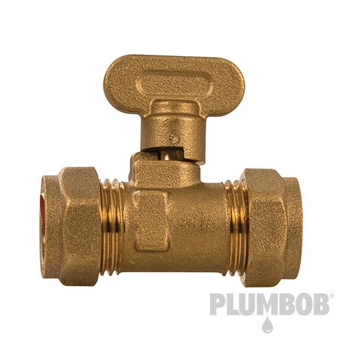 Plumbob Gas Isolating Valve 15mm 499477 - Image 2