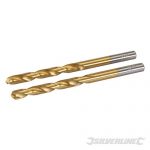 HSS Titanium-Coated Drill Bits 2pk 6.0mm 509102