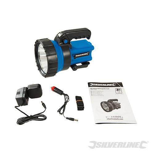 5W Lithium Rechargeable Torch 200 Lumen 511273 - Image 3
