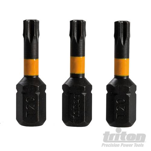 Screwdriver Impact Bits 3pk T20 25mm 526608 - Image 2