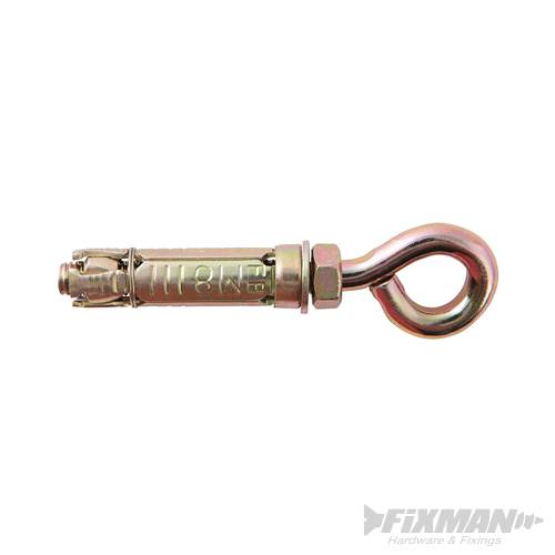 Fixman Masonry Shield Anchor Eyes 10pk M8 x 94mm 542005 - Image 2