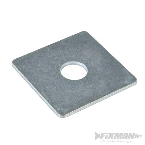 Square Plate Washers 10pk 50mm x M12 542862