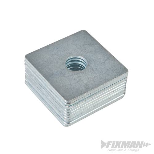 Square Plate Washers 10pk 50mm x M12 542862 - Image 4