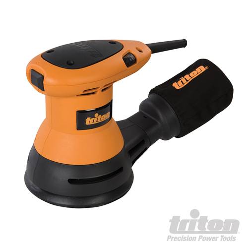 Triton 280W Random Orbit Sander 125mm TROS125 UK 545243