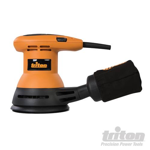 Triton 280W Random Orbit Sander 125mm TROS125 UK 545243 - Image 2