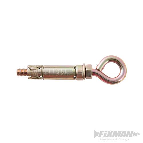 Fixman Masonry Shield Anchor Eyes 10pk M6 x 80mm 552553 - Image 2