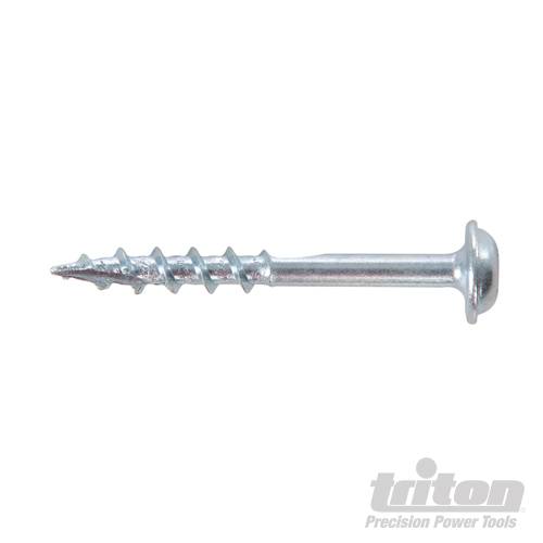 Zinc Pocket-Hole Screws Washer Head Coarse P/HC 8 x 1-1/2" 500pk 560821 - Image 3