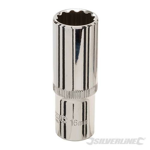 Deep Socket 3/8" Drive 12pt Metric 16mm 570020 - Image 2