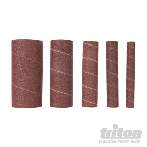 Aluminium Oxide Sanding Sleeves 5pce TSPSS80G5PK Sanding Sleeves 5pce 80G 571768 - Image 2