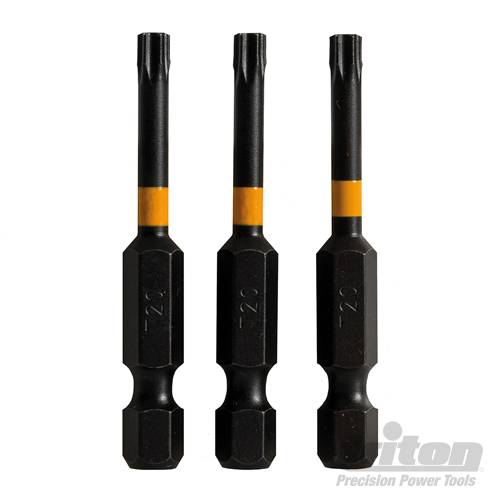 T20 Screwdriver Impact Bit 3pk T20 50mm 573611 - Image 2