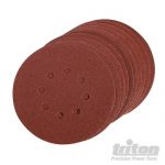 Hook & Loop Sanding Disc 150mm 10pk 150mm 100 Grit 586255