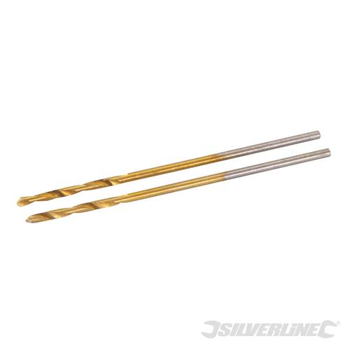 HSS Titanium-Coated Drill Bits 2pk 1.0mm 589660