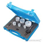 Plumbers Bi-Metal Holesaw Kit 9pce 19 - 57mm Dia 595759