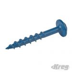 Blue-Kote Pocket-Hole Screws Washer Head Coarse - 595782