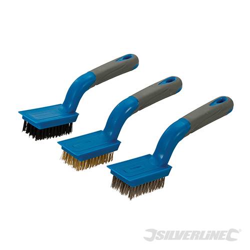Medium Wire Brush Set 3pce 5 Row 596171