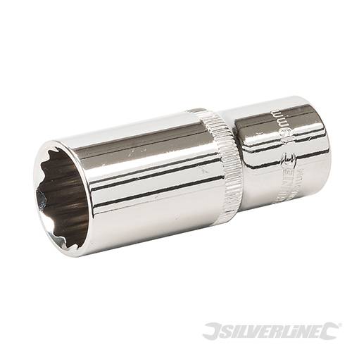 Deep Socket 3/8" Drive 12pt Metric 19mm 603639
