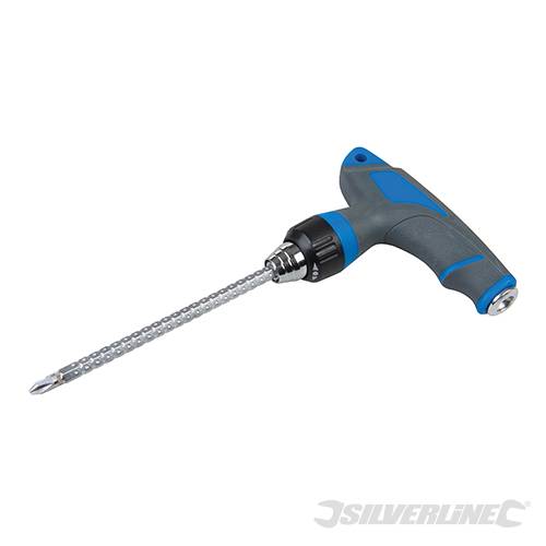 T-Handle Ratchet Screwdriver 160mm 604934 - Image 3