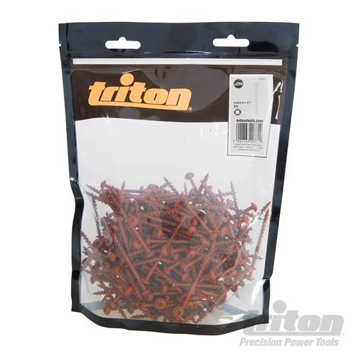 Triton Coated Pocket-Hole Screws Washer Head Coarse P/HCO 8x2-1/2" 250pk 605902 - Image 3
