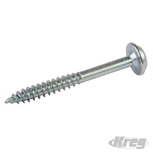 Zinc Pocket-Hole Screws Maxi-Loc Fine - 609026