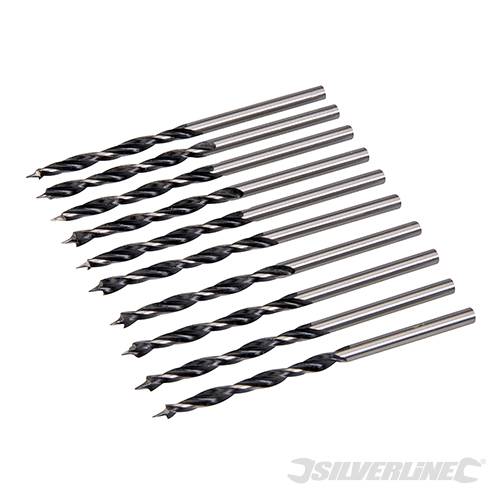 Lip & Spur Drill Bits 3mm 10pk 612120