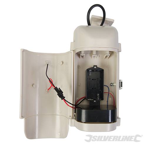Solar-Powered Dummy CCTV Camera with LED Solar-Powered 614458 - Image 5
