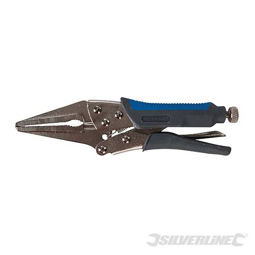 Self Locking Soft-Grip Long Nose Pliers 165mm 633582 - Image 2