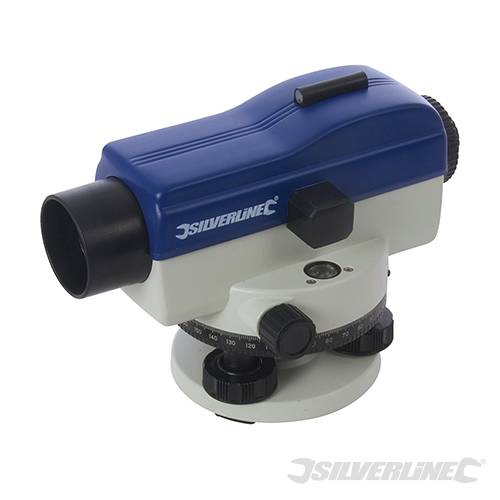 Silverline Automatic Optical Level 20x Magnification 633665