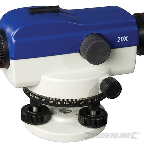 Silverline Automatic Optical Level 20x Magnification 633665 - Image 3