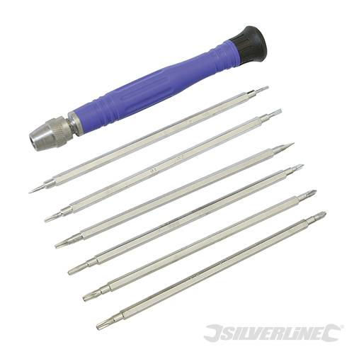 Handy kit for car, home, office or garage. Slotted, Phillips and Trx precision s - 633834