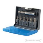 Silverline Anti-Slip S2 Screwdriver Bit Set 7pce 634433