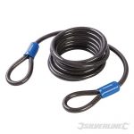 Looped Steel Security Cable 2.5m x 8mm 647706