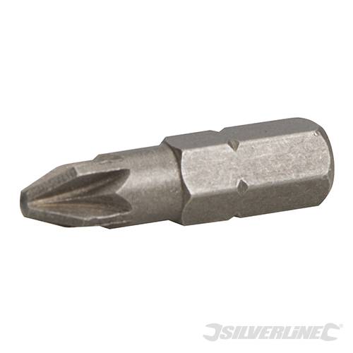 Silverline Pozidriv Cr-V S2 Screwdriver Bits 30pk PZ2 654667 - Image 2