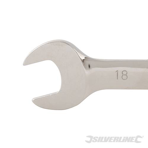 Flexible Head Ratchet Spanner 18mm 656621 - Image 4